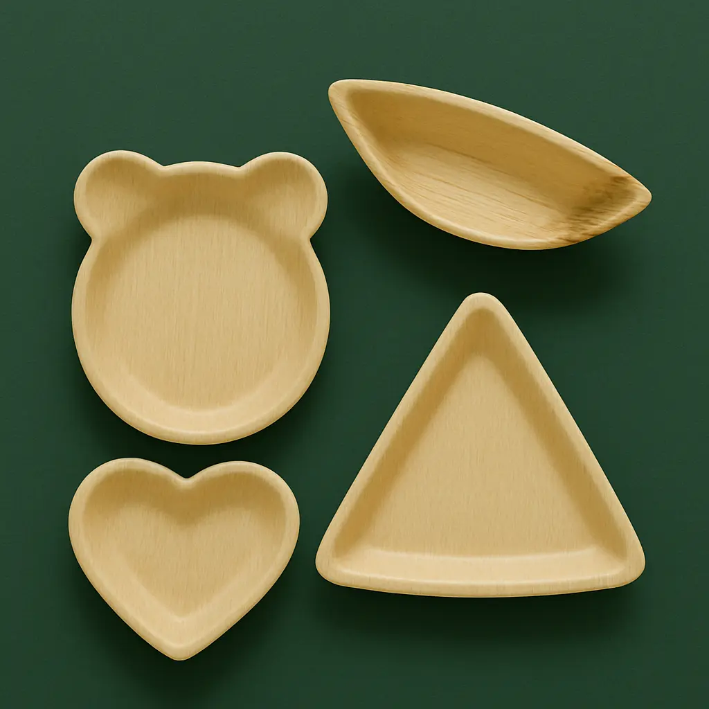Designer Plates (Teddy Bear, 4 inch)