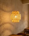 3 Part Bamboo Lamp