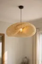 S Curve Bamboo Lamp